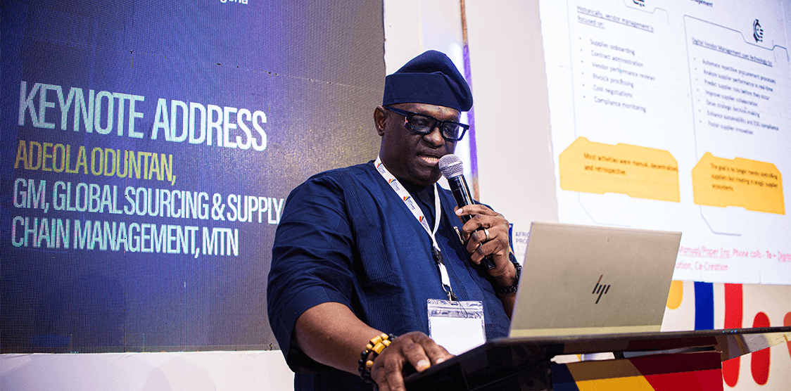 Adeola Oduntan, General Manager of Global Sourcing & Supply Chain Management at MTN